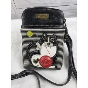 Meow Cutness! Chala Fat Cat Crossbody Bag/Cell Case